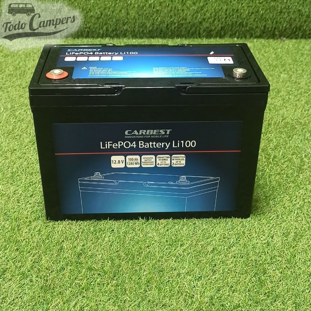 batería camper de litio (permite conexión en paralelo y en serie)