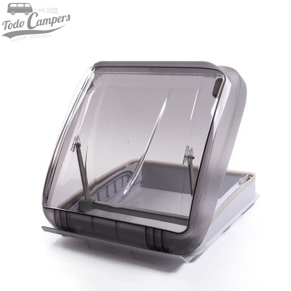 Tampa de vidro acrílico fumado resistente aos raios UV