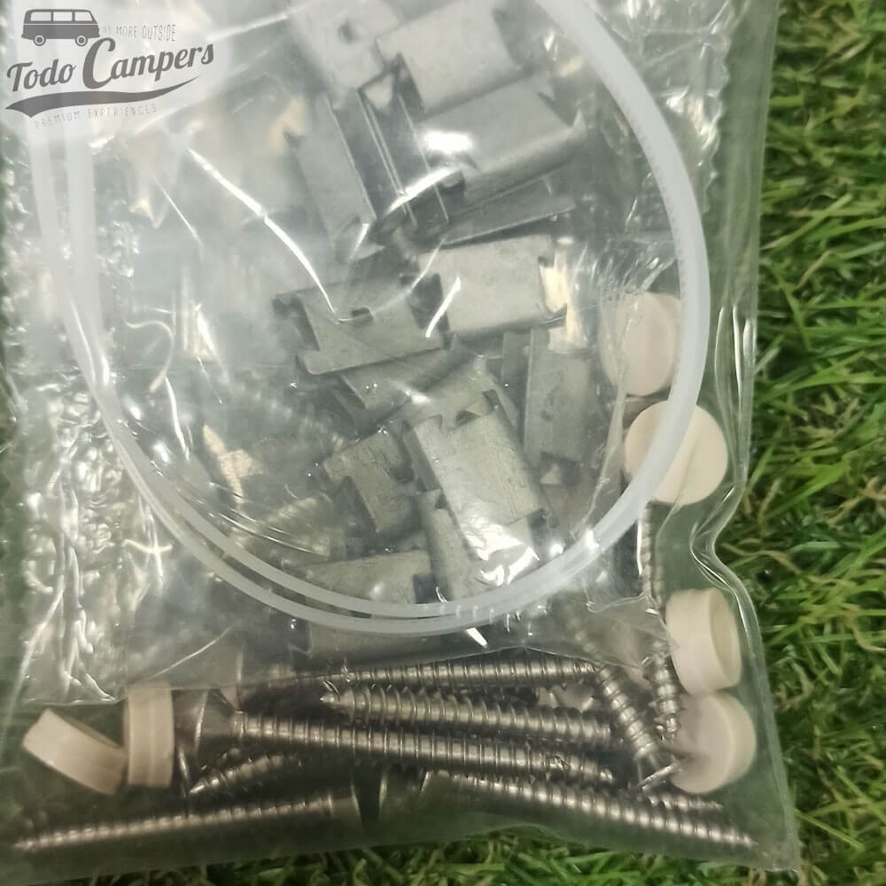 tornillería Claraboya Carbest 40x40