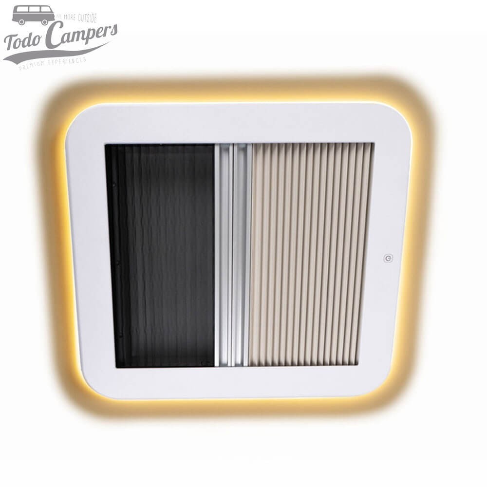 moldura iluminada com LED