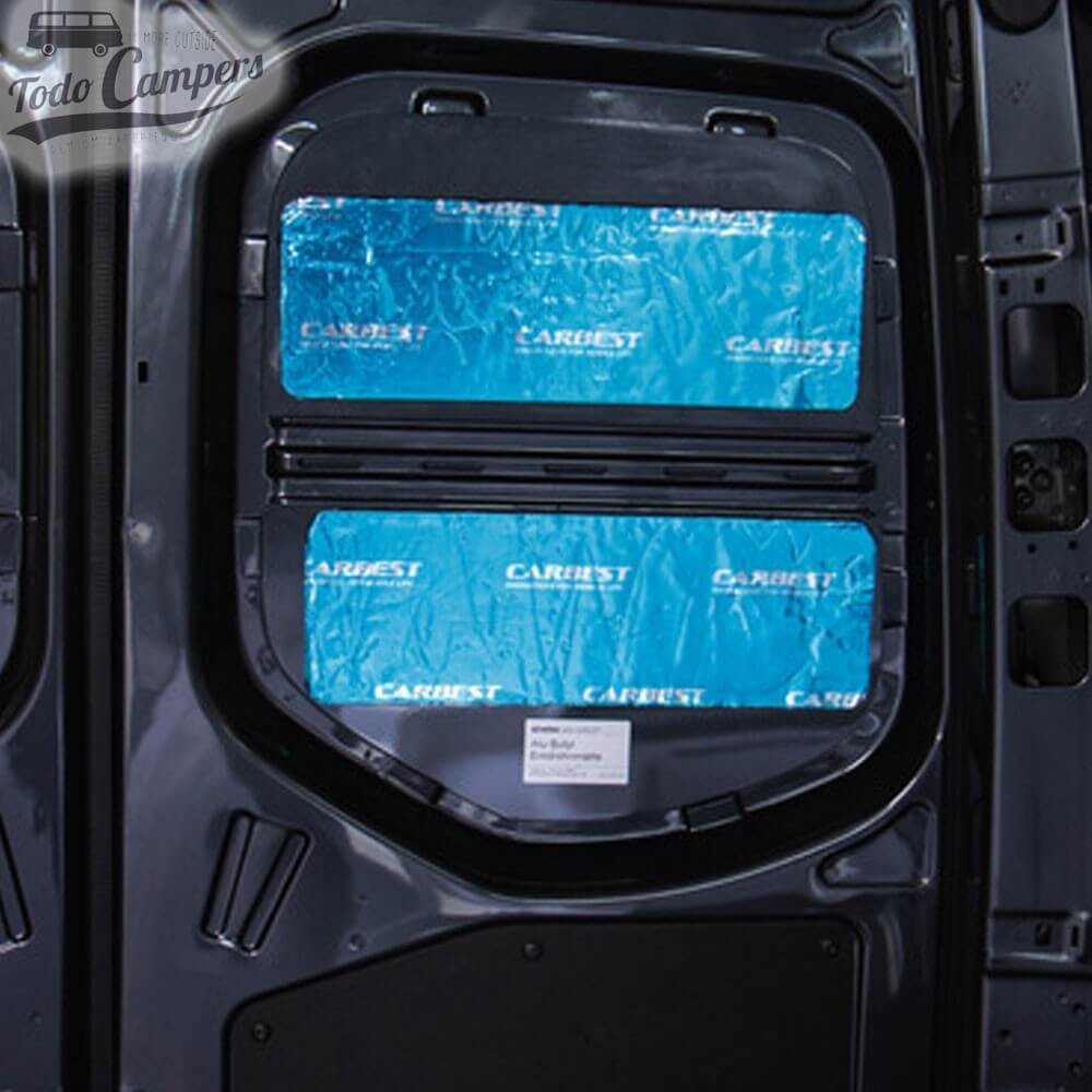 Aluminio butilo para insonorizar acústicamente tu furgoneta