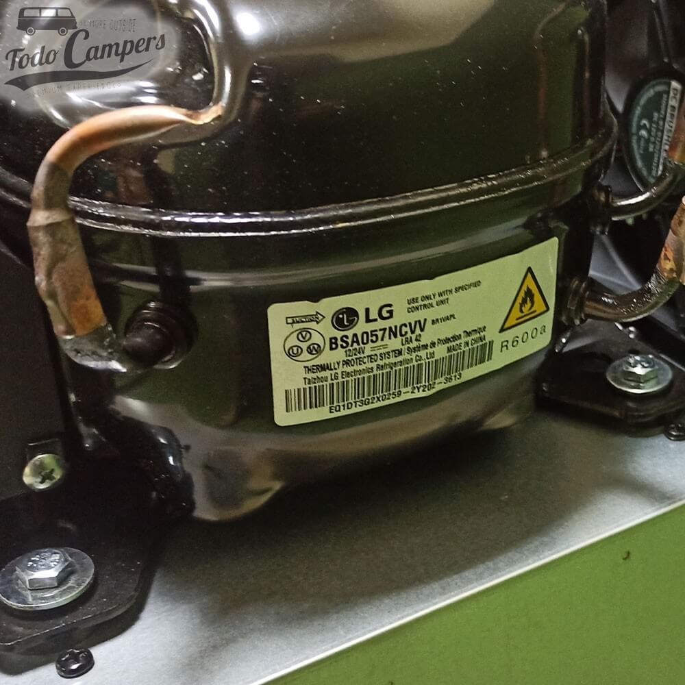 compresor LG del Frigorífico Carbest LR50L