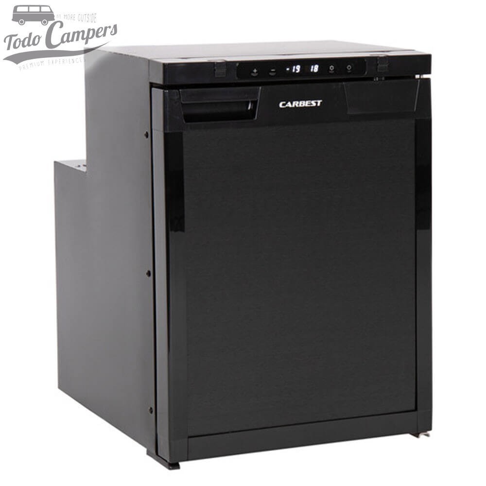 Carbest LR50L fechado com fechos de segurança para viagens