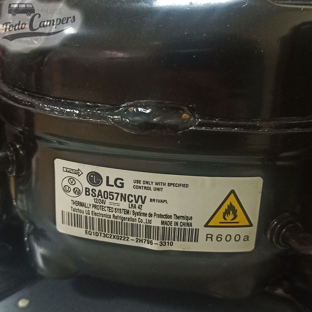 compresor LG del frigorífico Carbest LR90L 713507