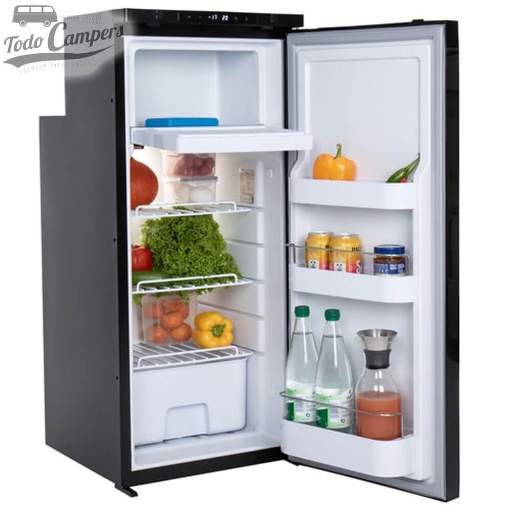 Frigorífico compacto de compresor con un volumen total de 91,4 litros