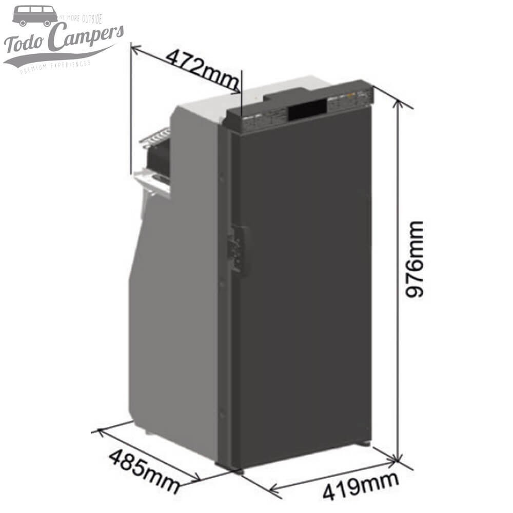 medidas del frigorífico 713501 Carbest V90L