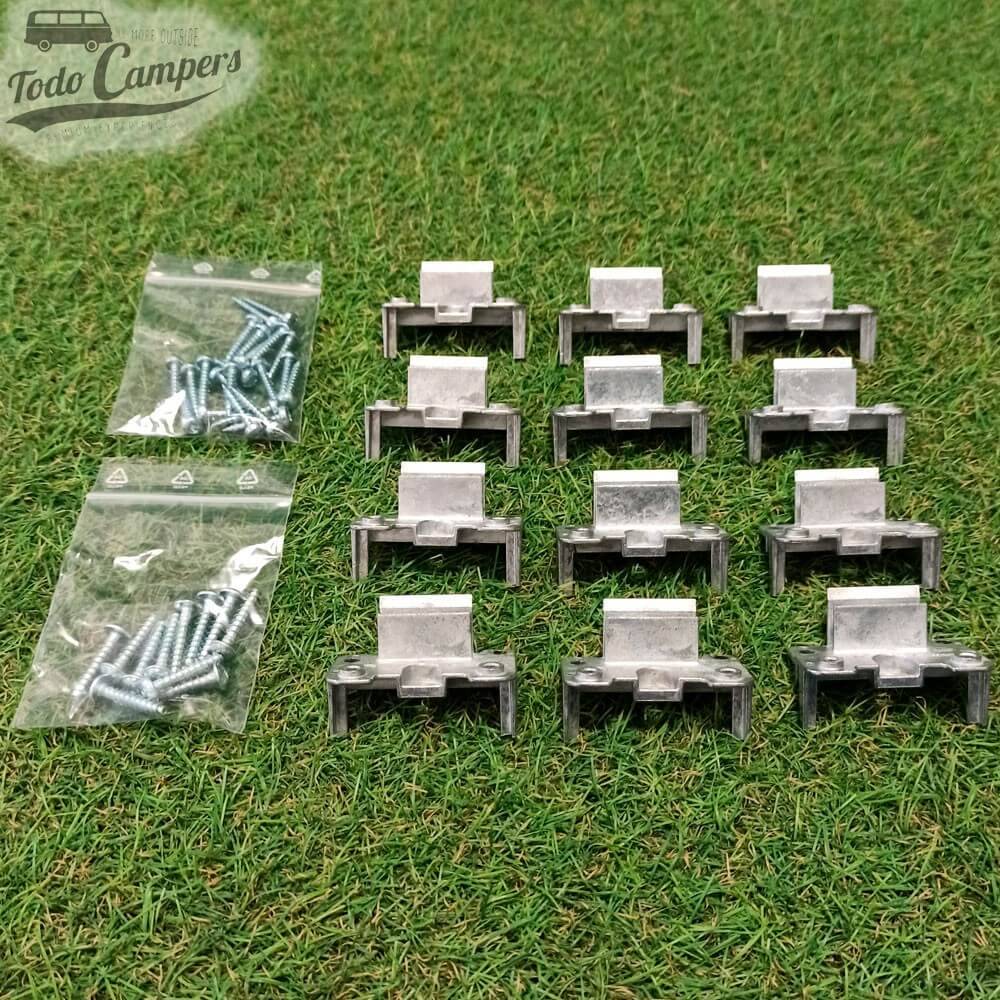 la claraboya Midi Heki incluye los adaptadores para su correcta instalación