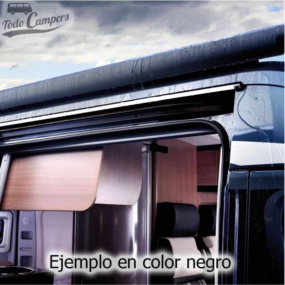 Vierteaguas / Canalón de lluvia iluminado (tecnología LED) resistentes al agua para puertas correderas laterales