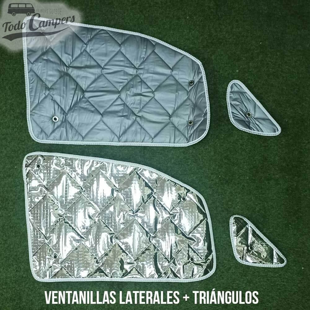 Aislantes térmicos para las ventanillas laterales conductor y acompañante de las furgonetas Hyundai H1 1997-2007