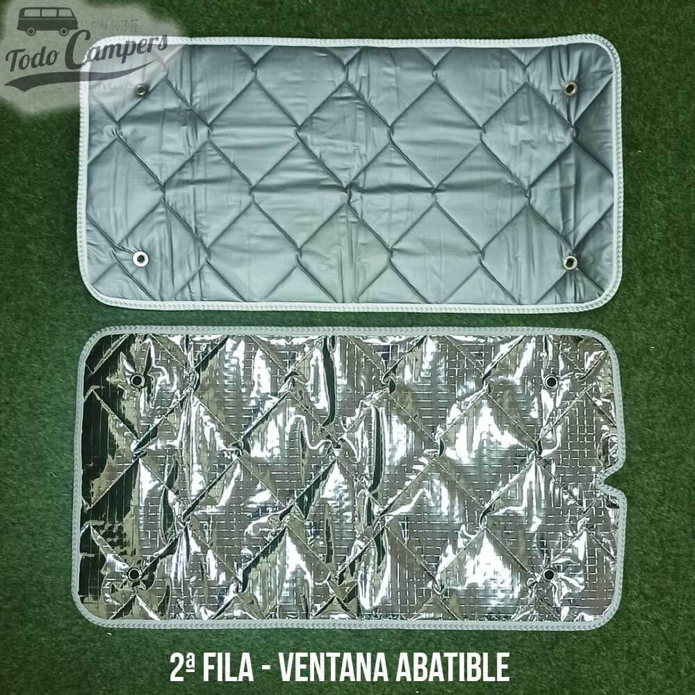 Aislantes térmicos de 2ª fila - batalla corta - ventana abatible de Hyundai H1 1997-2007