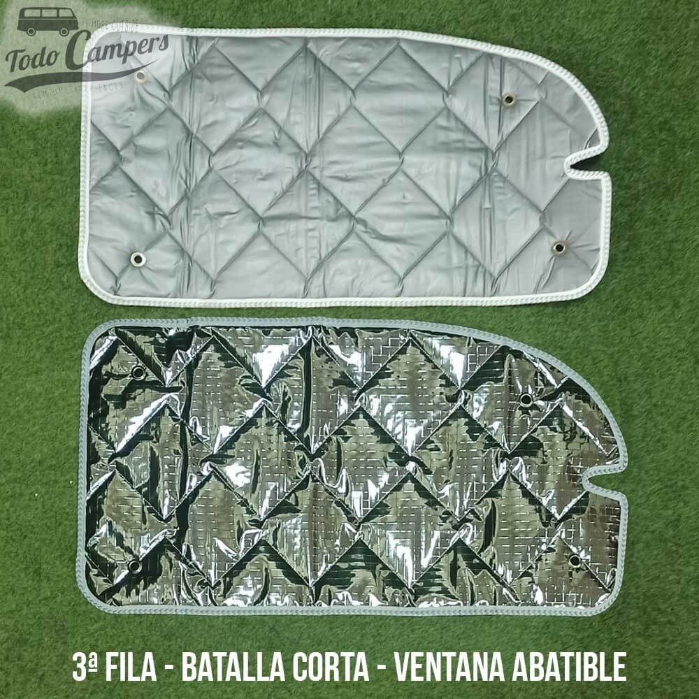 Aislantes térmicos de 3ª fila - batalla corta - ventana abatible de Hyundai H1 1997-2007