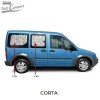 Cortinas isotérmicas para Ford Transit Connect e Tourneo Connect 2002-2013 - Habitáculo (janelas laterais)