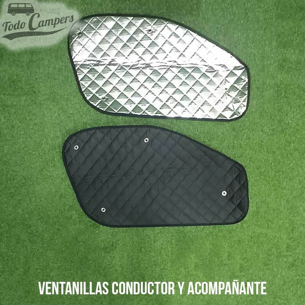 Aislantes térmicos de conductor y acompañante BLACK EDITION para Trafic X82