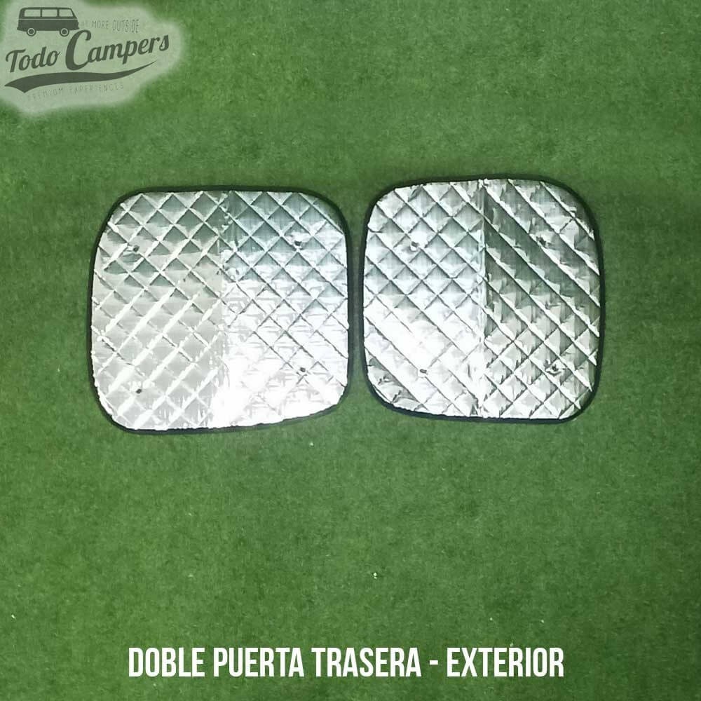 Exterior de los aislantes térmicos BLACK EDITION de Doble puerta trasera para X82