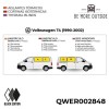 Aislantes térmicos BLACK EDITION para Volkswagen T4 - Habitáculo (ventanas laterales)