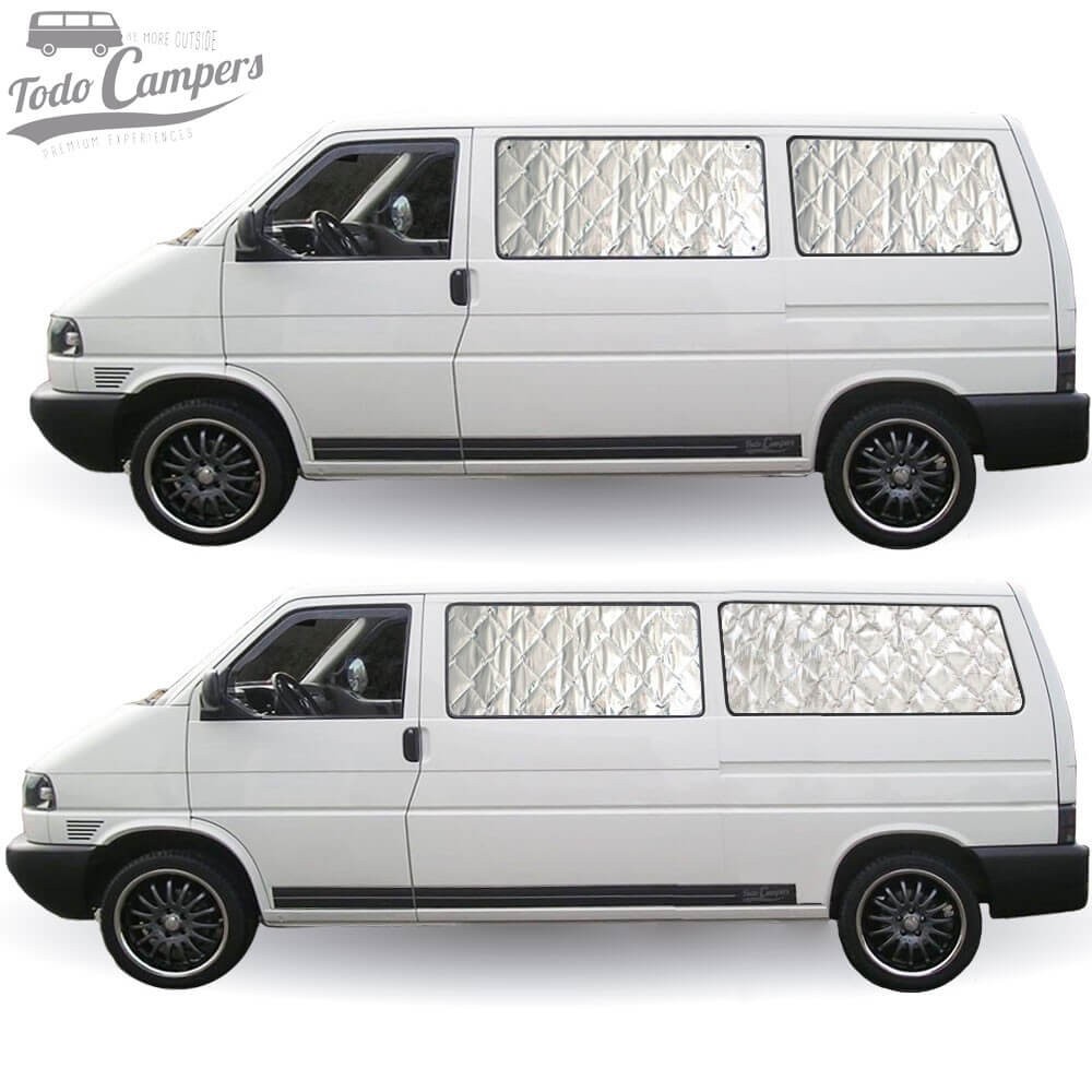 Aislantes térmicos para ventanas laterales de Volkswagen T4