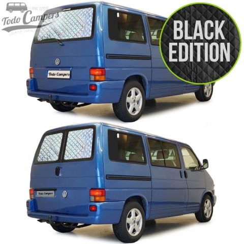 Aislantes térmicos BLACK EDITION para Volkswagen T4 - Apertura trasera