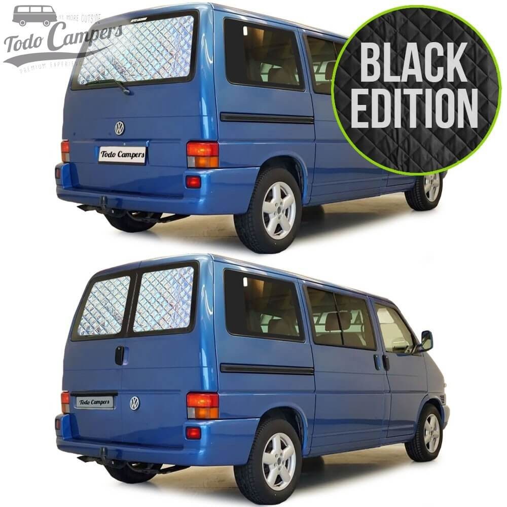 Cortinas Isotérmicas BLACK EDITION para Volkswagen T4 - Abertura Traseira