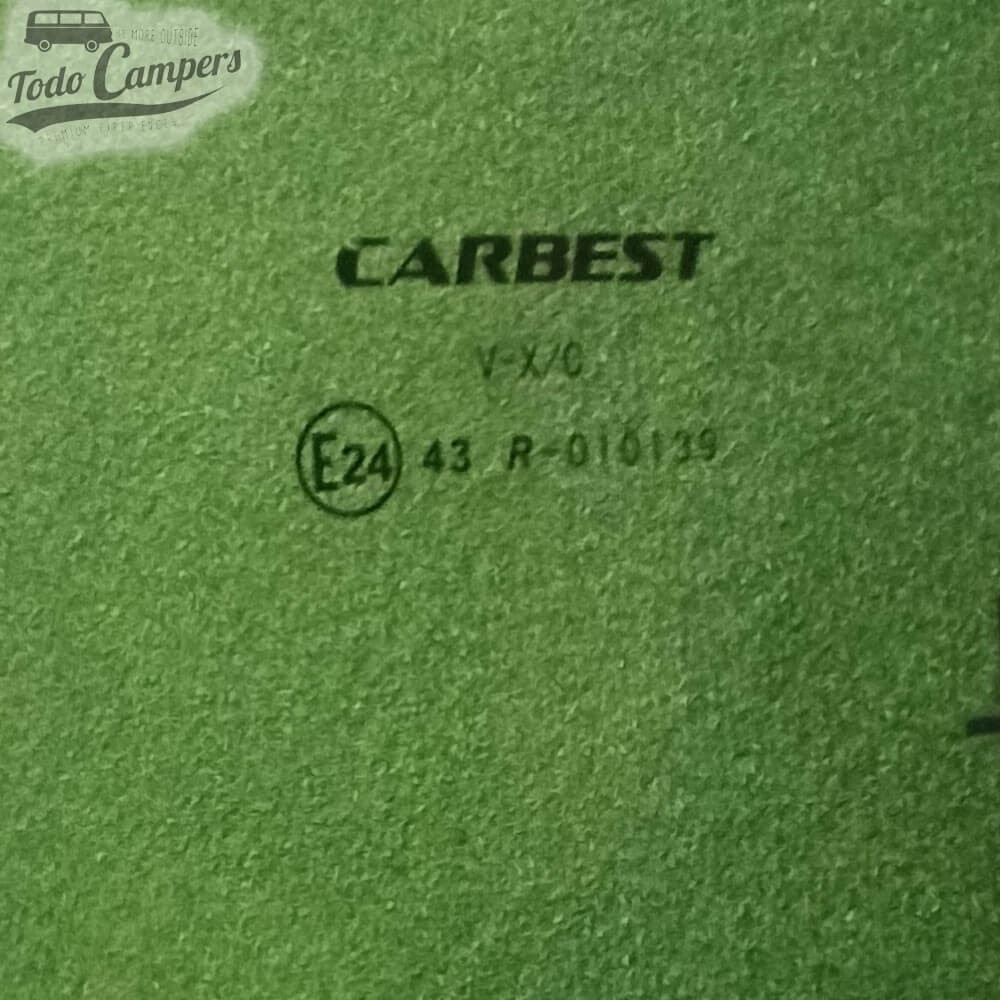 senha de homologação R43 da Claraboia Aerodynamic Carbest