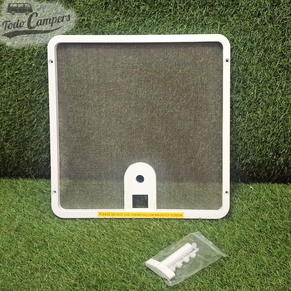 mosquiteira metálica da claraboia Carbest de 28x28 cm