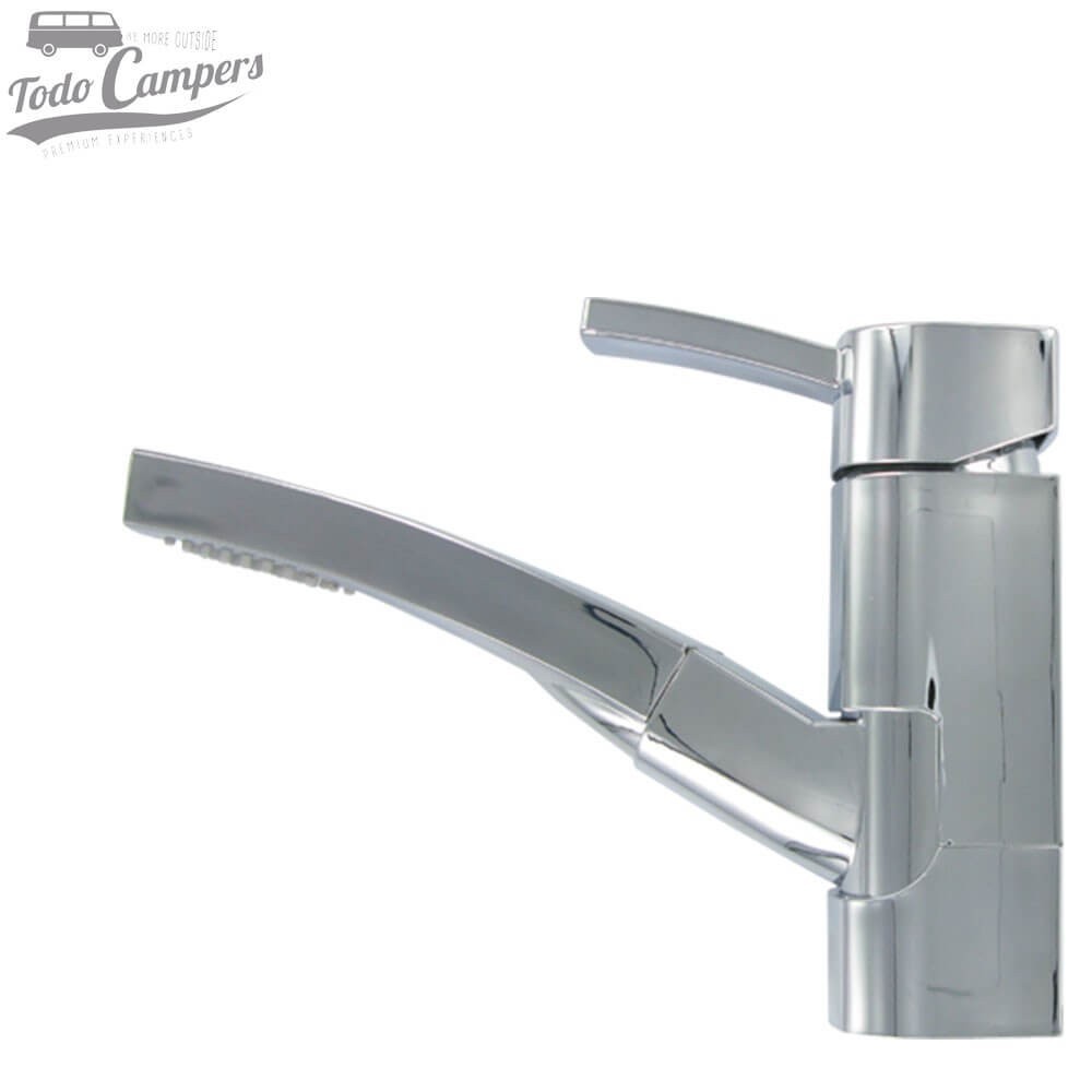 Grifo mezclador monomando giratorio con ducha Comet Capri Piccina - S2644.20.21