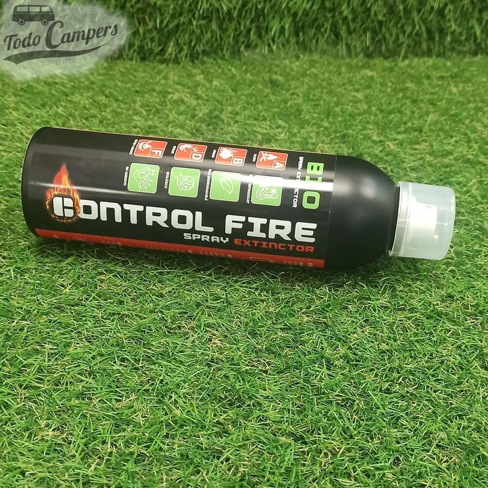 pequeño extintor para furgonetas camper