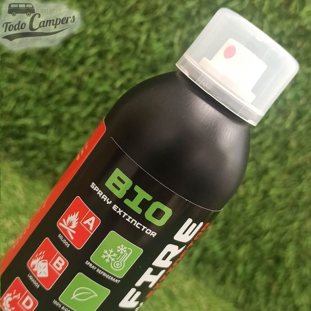 extintor biodegradable en spray