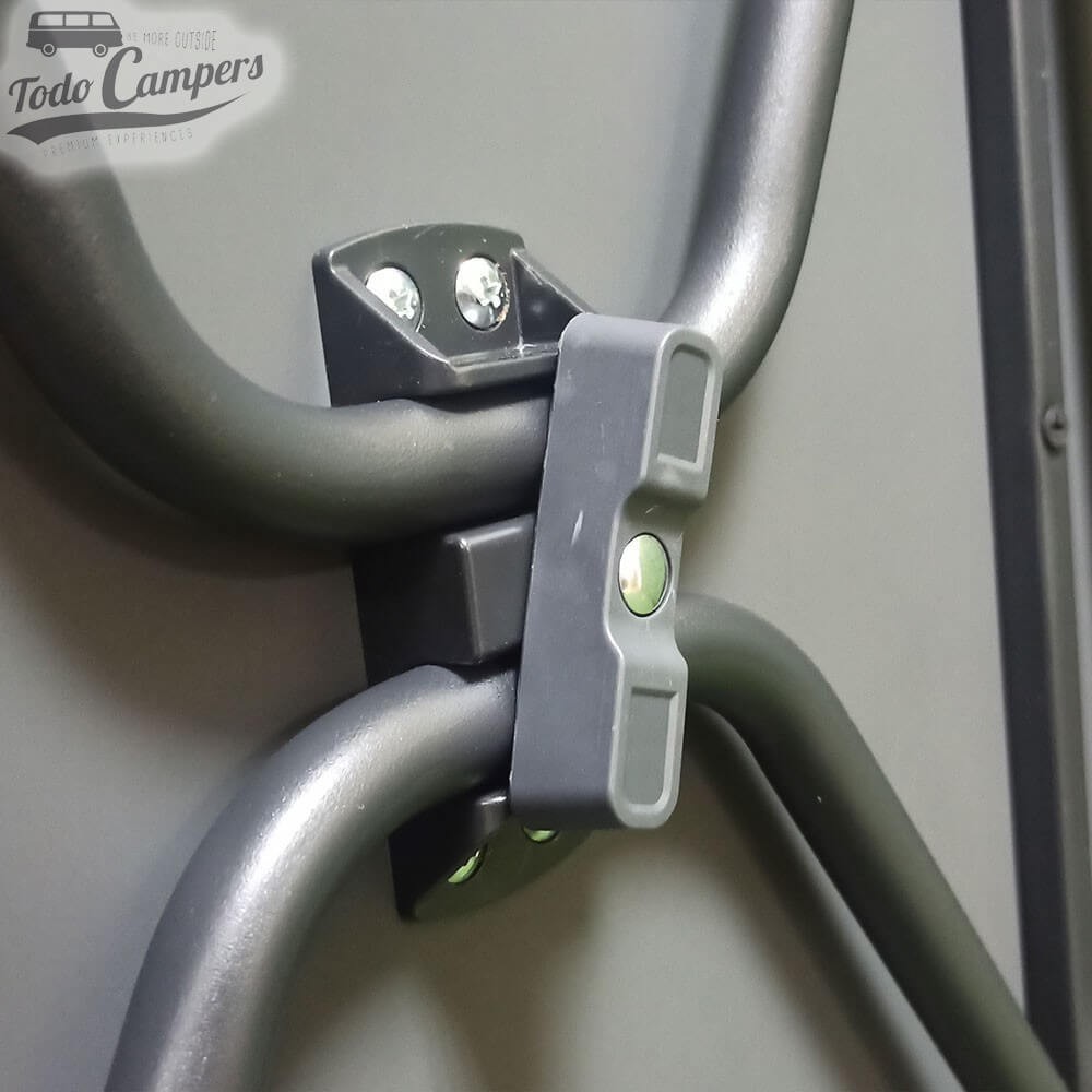 Fecho de segurança central para fechar as pernas da mesa TPV 115