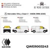 Cortinas Isotérmicas BLACK EDITION para Mercedes Vito 1996-2003 - Cabine