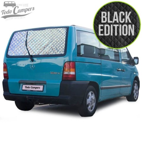 Aislantes térmicos BLACK EDITION para portón trasero de Mercedes Vito 1996-2003