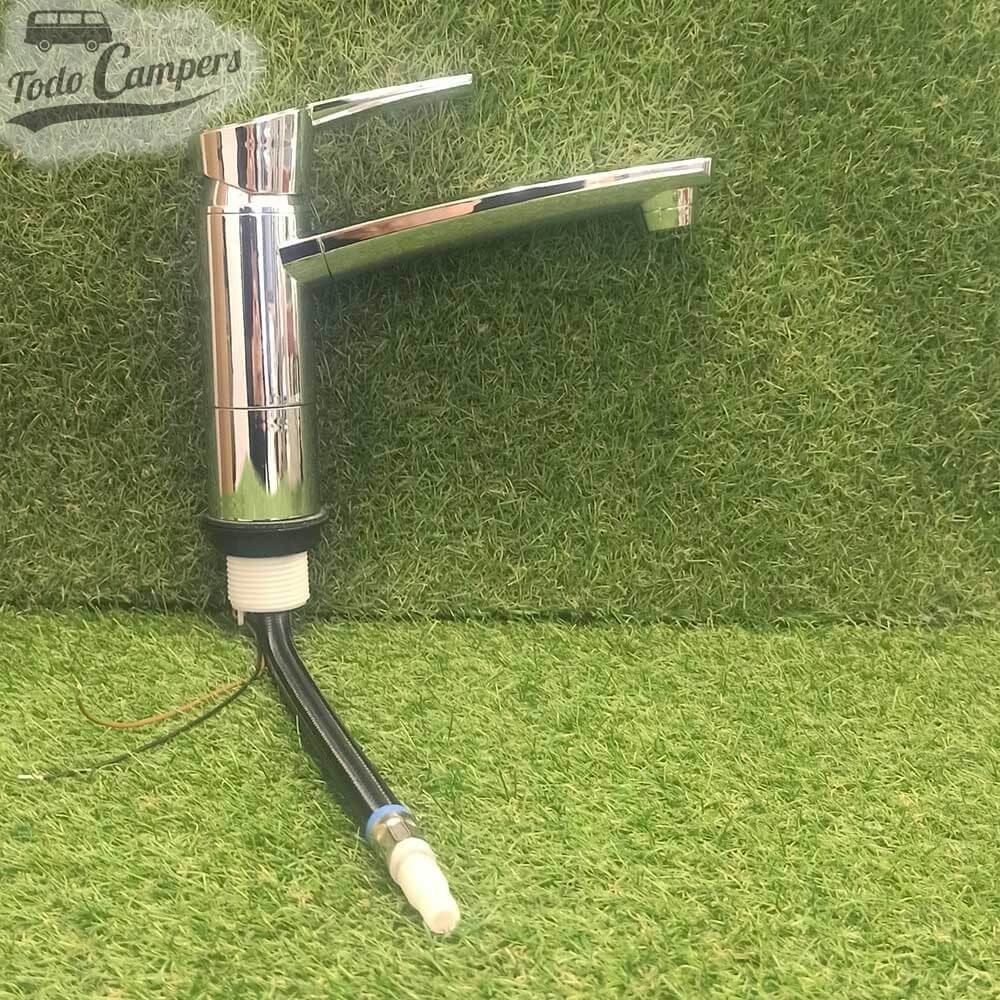 Grifo de agua fría giratorio Comet Como color Cromo