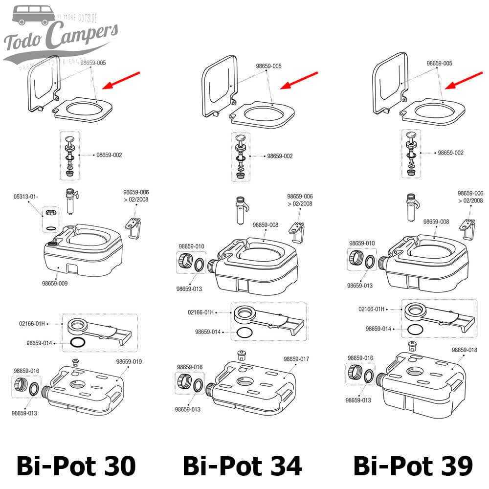 Tampo Bi-Pot (30, 34 e 39)