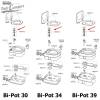 Pistão Bomba Bi-Pot (30, 34 y 39)