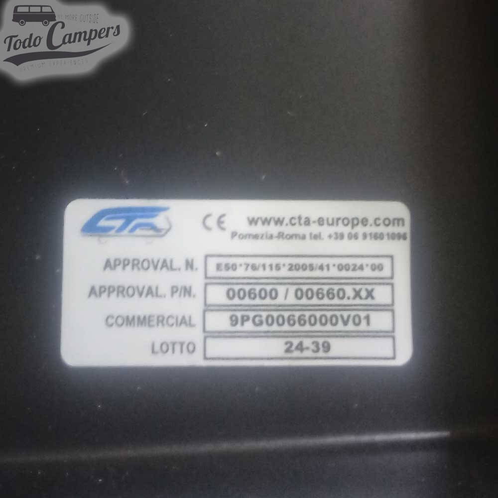 contraseña de homologación de la Base giratoria conductor o acompañante para Master