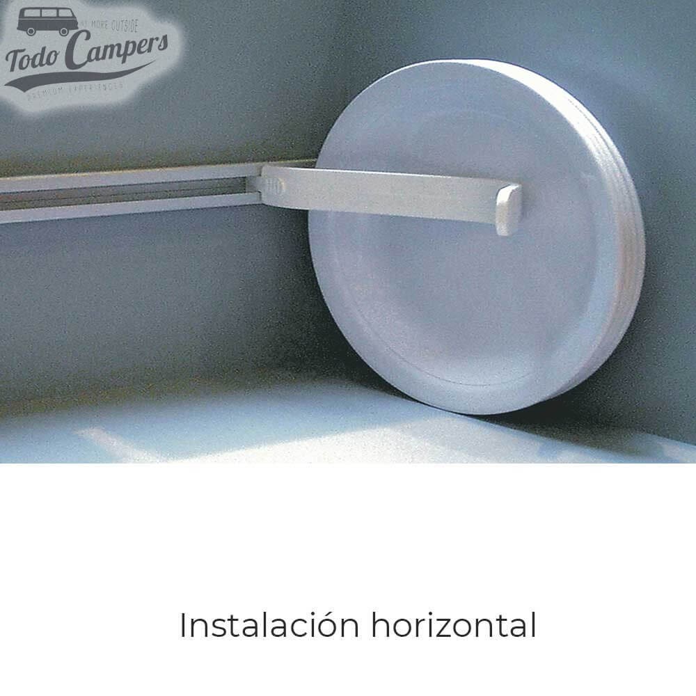 Fiamma Omni Stop colocado en horizontal