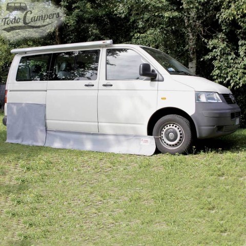 Faldón protector de viento Fiamma Skirting para Volkswagen T5, T6 y T6.1