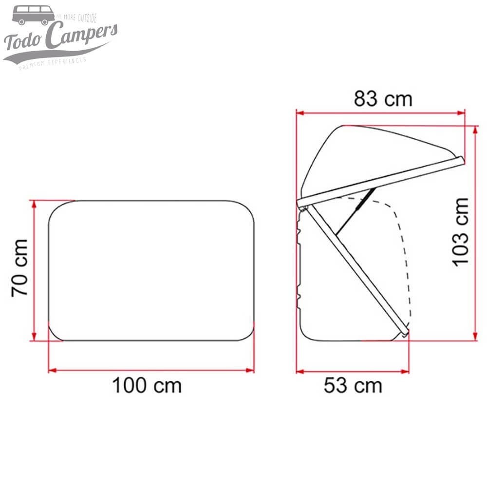medidas Fiamma Ultra-Box 320