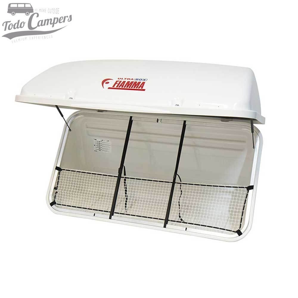 Mala porta-bagagens Fiamma Ultra-Box 360 para suporte de bicicletas Carry Bike de autocaravanas