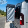 Porta-bagagens fechado com o Fiamma Cargo Back instalado