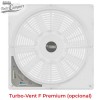 Ventilador Turbo-Vent F Premium opcional no incluido