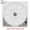 Ventoinha Turbo-Vent F opcional não incluído