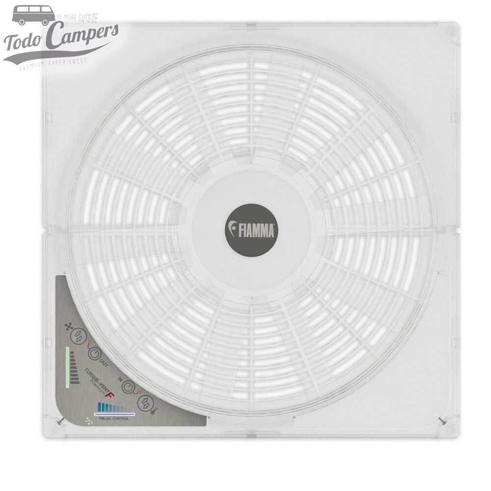 Ventoinha para claraboia Fiamma Kit Turbo-Vent F Premium - 40x40 cm