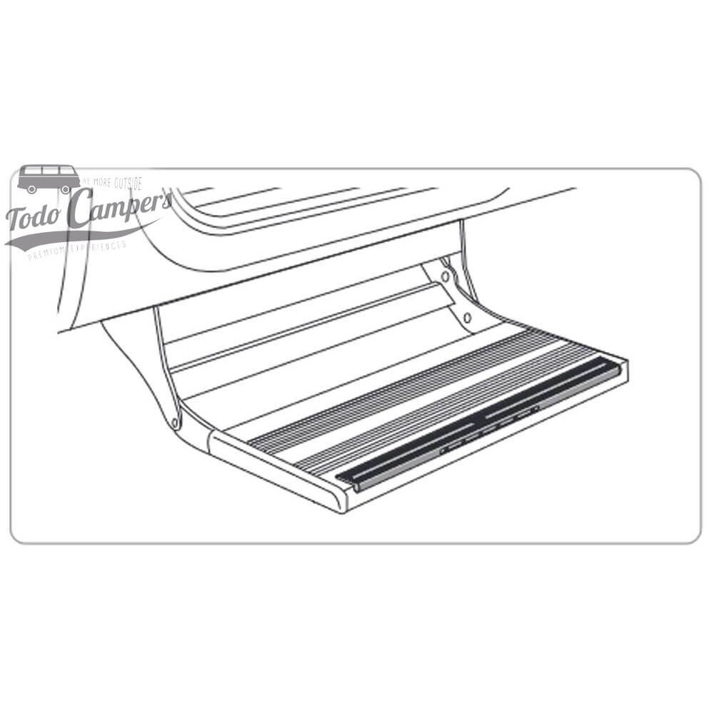 esquema da luz Fiamma LED Step em degrau para autocaravana