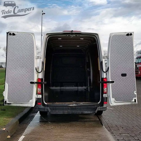 Paneles tapizados para puertas traseras de VW Crafter y MAN TGE desde 2016