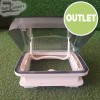 (BAJA) OUTLET: Claraboya Dometic Micro Heki Style de 28x28 cm con mosquitera y store