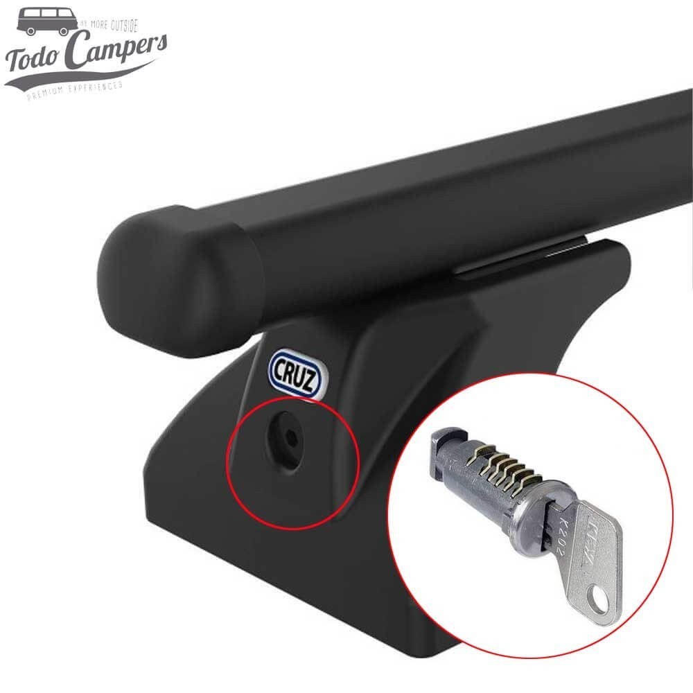 Cerradura para barras de techo Cruz