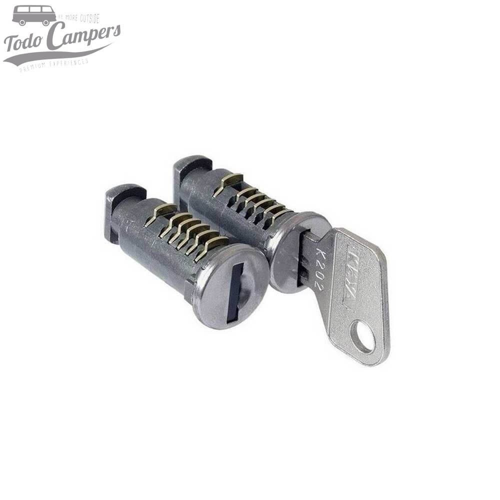 Kit 2 fechaduras Cruz