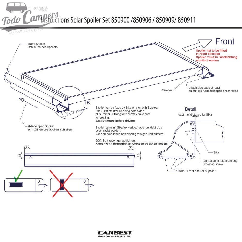 instrucciones de montaje del anclaje para placas solares