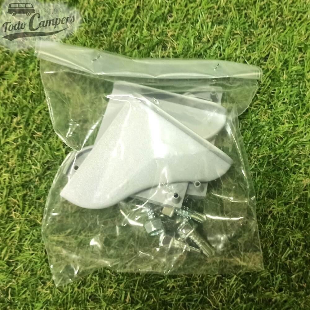 tapas embellecedores de los anclajes para placas solares