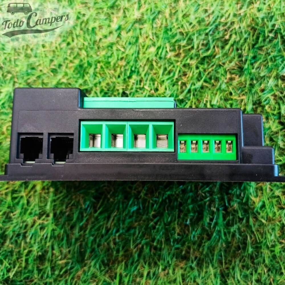 Clavijas de entrada del Regulador PWM solar dual (para dos baterías) Carbest de 15A